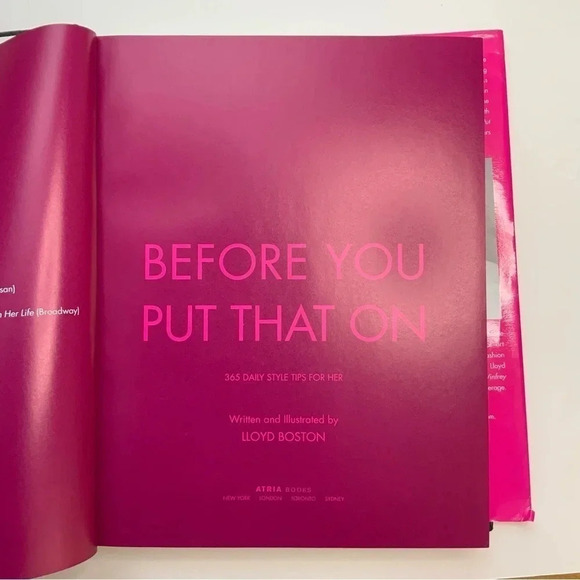 LLOYD BOSTON “Before You Put That  On”Coffee Table Book - Picture 8 of 10